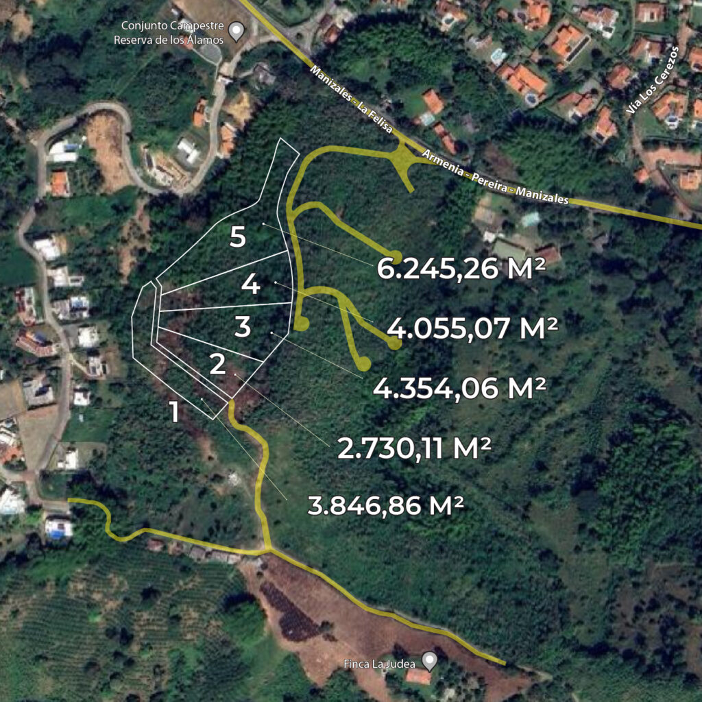 Lotes Rincon de la Colina Plano